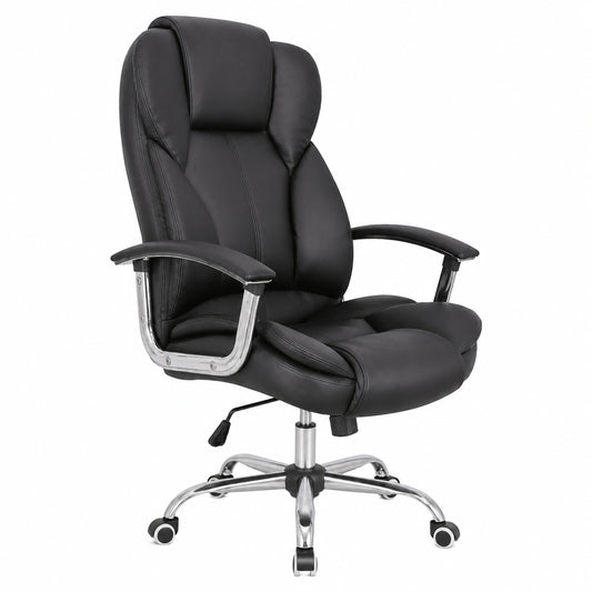Bureau, réglable, rembourré, coloris noir, pour l’espace de travail