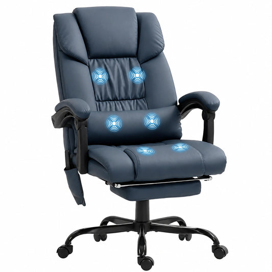 Bureau, en tissu, réglable, coloris bleu, pour l’espace de travail