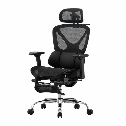 Bureau, pivotant, réglable, coloris noir, pour l’espace de travail