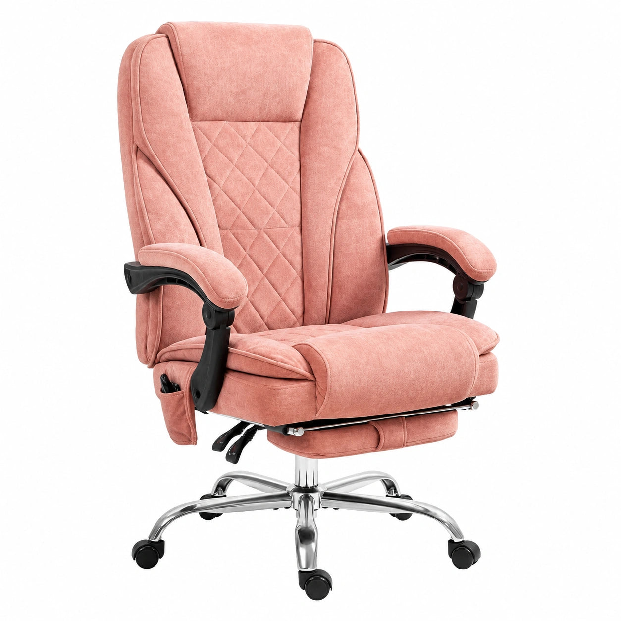 Bureau, pivotant, réglable, coloris rose, pour l’espace de travail