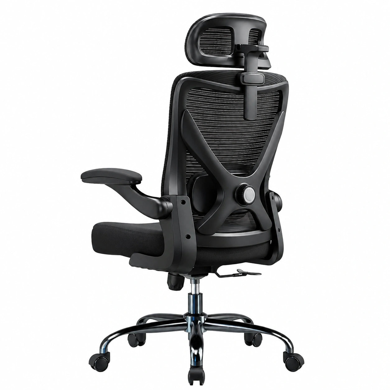 Bureau, réglable, coloris noir, pour l’espace de travail