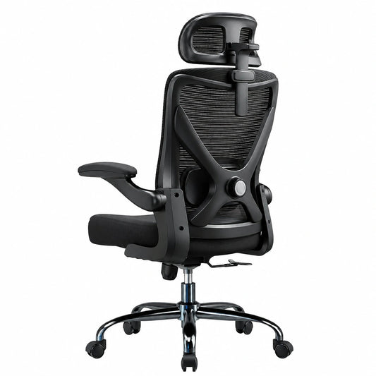 Bureau, réglable, coloris noir, pour l’espace de travail