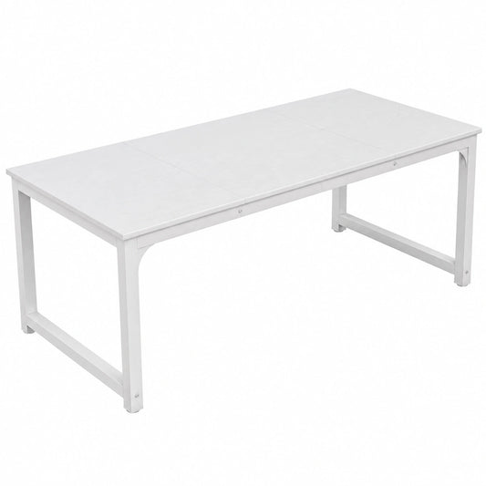 Bureau, en métal, 160 x 80 x 75 cm, pour l’espace de travail